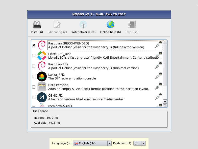 How to select an operating system and install noobs for raspberry pi on your mac mac